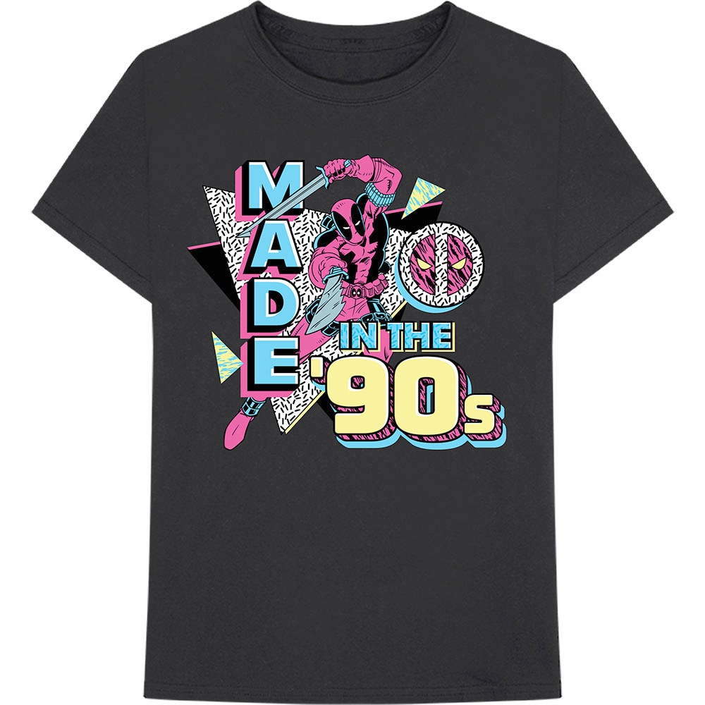 Marvel,Deadpool - Made In The 90s Tshirt Homme - Noir